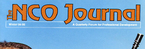 NCO Journal banner