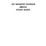 1st Infantry Division Study Guide cover