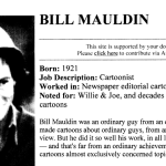 Bill Mauldin screen shot