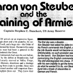Baron von Steuben and the Training of Armies opening