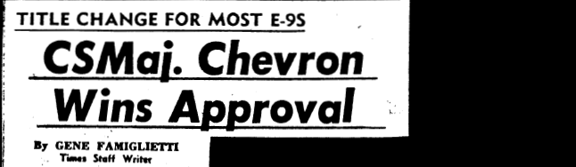 CSMaj. Chevron Wins Approval title