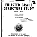 Enlisted Grade Structure Study Cover