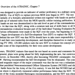 Historical Overview of the A TRADOC, Chapter 7 screen shot