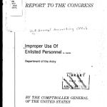 Improper Utilization of Trained Enlisted Personnel 2 Cover