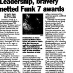 Leadership, Bravery Netted Funk 7 Awards first page