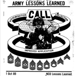 NCO Lessons Learned Physical Version cover