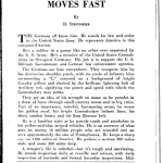 The Constabulary Moves Fast First Page