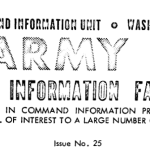 U.S. Army Command Information Fact Sheet title