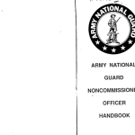 Army National Guard Noncommissioned Officer Handbook cover