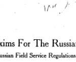 Battle Maxims For The Russian Soldier title