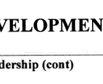 Chapter 6 Leader Development (Cont) title