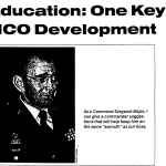 Education: One Key to NCO Development title and photo
