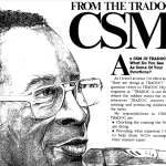 From the TRADOC CSM cover