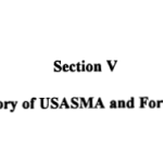 History of USASMA and Fort Bliss title