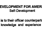 Leader Development for America's Army Self-Development intro