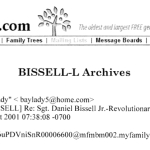 Re: [BISSELL] Re: Sgt. Daniel Bissell Jr.-Revolutionary War title