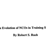 The Evolution of NCOs in Training Soldiers title