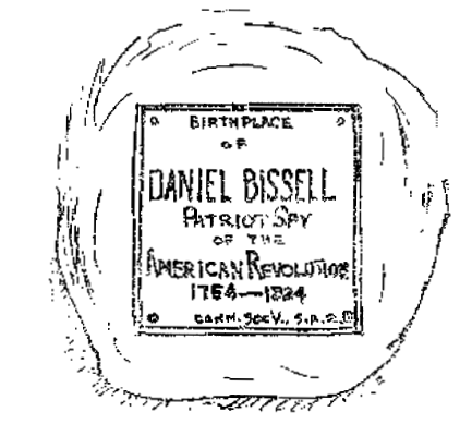 Unveiling of Memorial Tablet to Daniel Bissell - NCO Historical Society