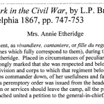 Woman's Work in the Civil War first paragraph