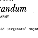 1968 Command Sergeants' Major Conference title