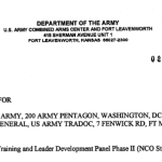 The Army Training and Leader Development Panel Report (NCO) header