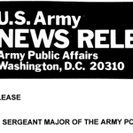 Army Unveils Sergeant Major of the Army Positional Flag title