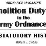 Demolition Duty Pay in the US Army Ordnance Corps title