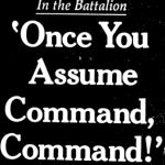 Once You Assume Command, Command! title