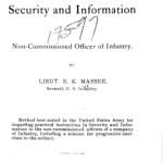Practical Instruction in Security and Information cover