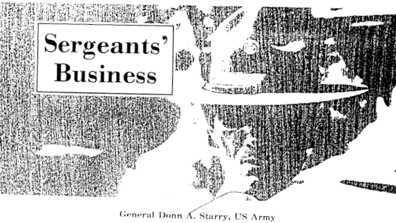 Sergeants' Business title and picture