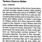 Tankers Deserve Better first paragraph
