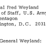 Fred C. Weyand Mail address