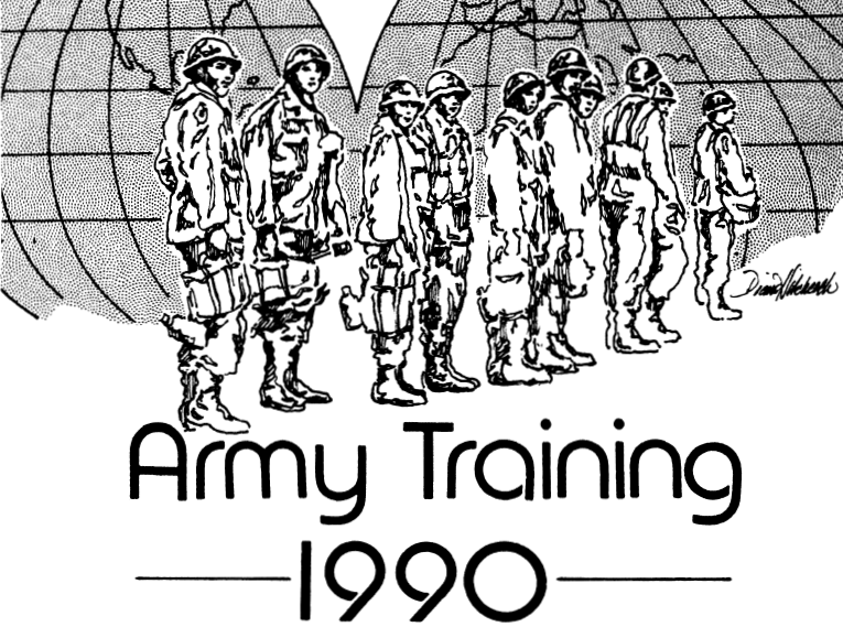 Army Training 1990 cover