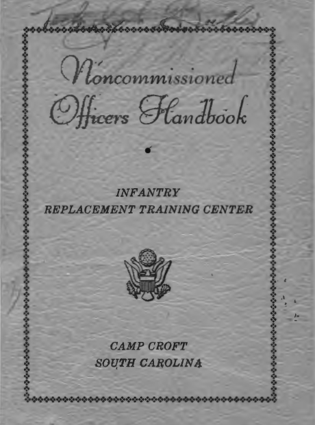 Noncommissioned Officer Handbook