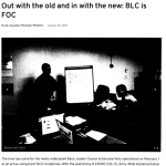 Out With the Old and in With the New: BLC is FOC title and picture